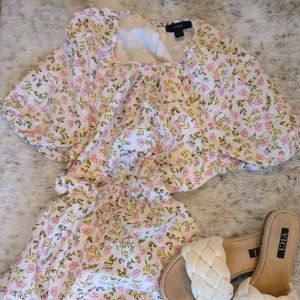 J. Crew floral cut out dress - Size 2